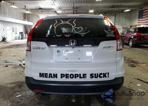 2014 Honda Cr-V Exl z USA, uszkodzony, nr VIN 5J6RM4H74EL001141